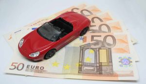 macchina su soldi in euro