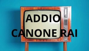 Addio canone Rai illustrazione (Canva foto) - www.managementcue.it