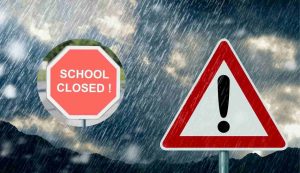 Scuole chiuse e allerta meteo