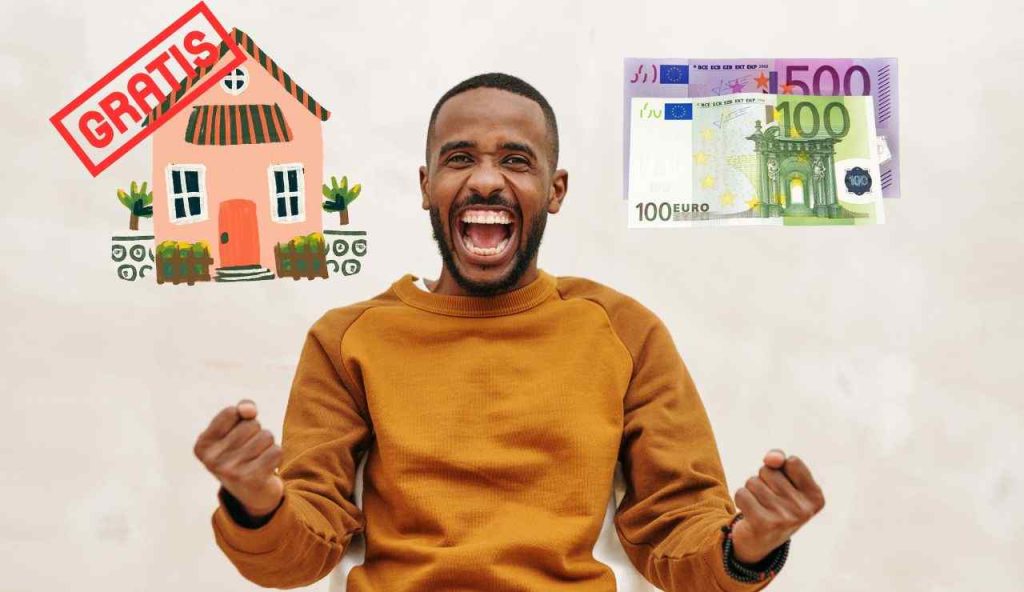 Casa gratis e soldi