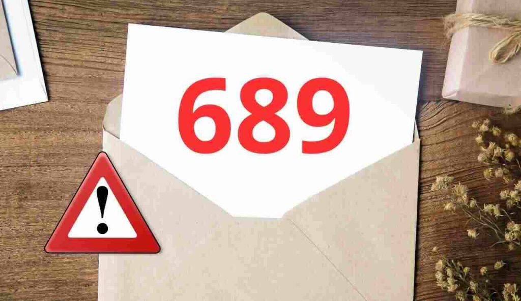 Pericolo raccomandate 689