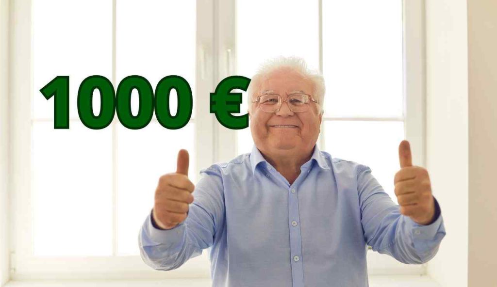 Pensione 1000 euro