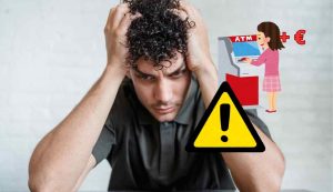 Uomo preoccupato per commissioni