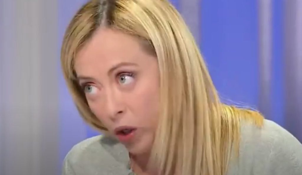 Giorgia Meloni (Rai - youtube screenshot) - www.managementcue.it
