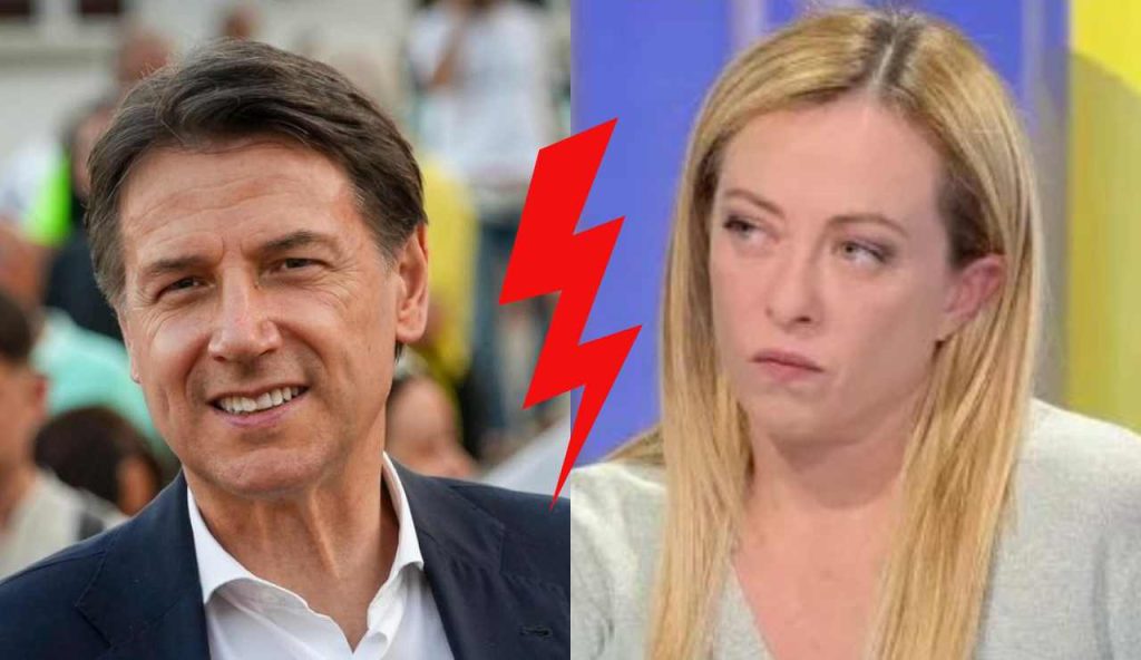 Giuseppe Conte e Giorgia Meloni