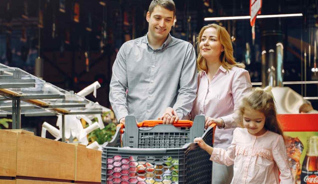 Famiglia spesa