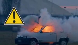 Auto fiamme