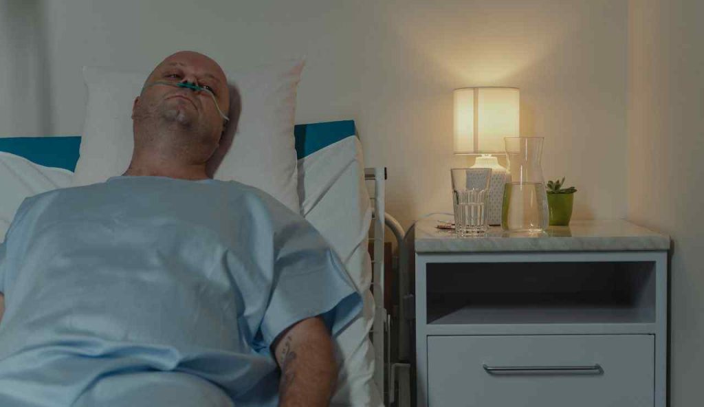 Uomo ospedale