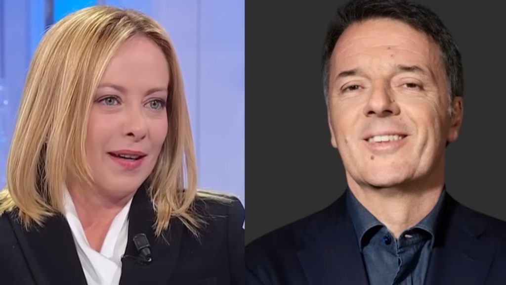 Meloni Renzi