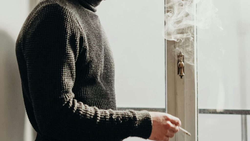Uomo che fuma