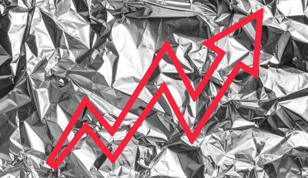 Alluminio ai massimi da quattro anni dopo il crollo dei negoziati tra Stati Uniti e Iran